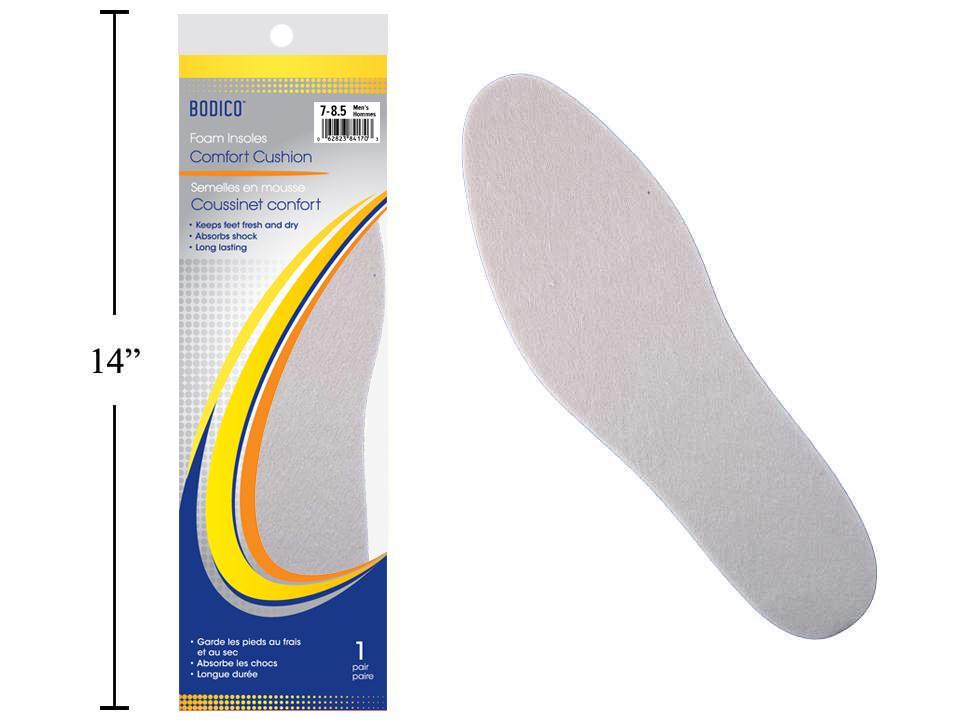 Men's Insoles, (Size: 7-8.5): Qty-1