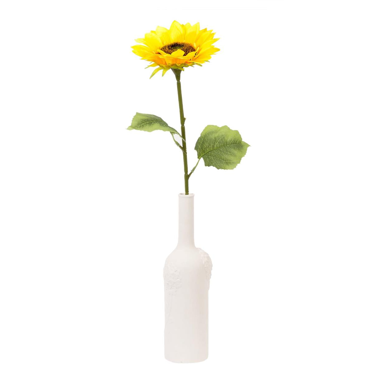 Country Garden 26.5"L Single Stem Artificial Sunflower, label