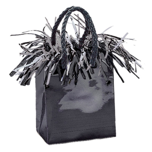 Mini Gift Bag Balloon Weight - Black