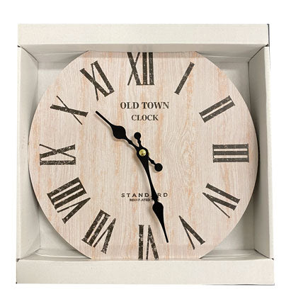 ROMAN NUMBER CLOCK-MDF-25x25CM