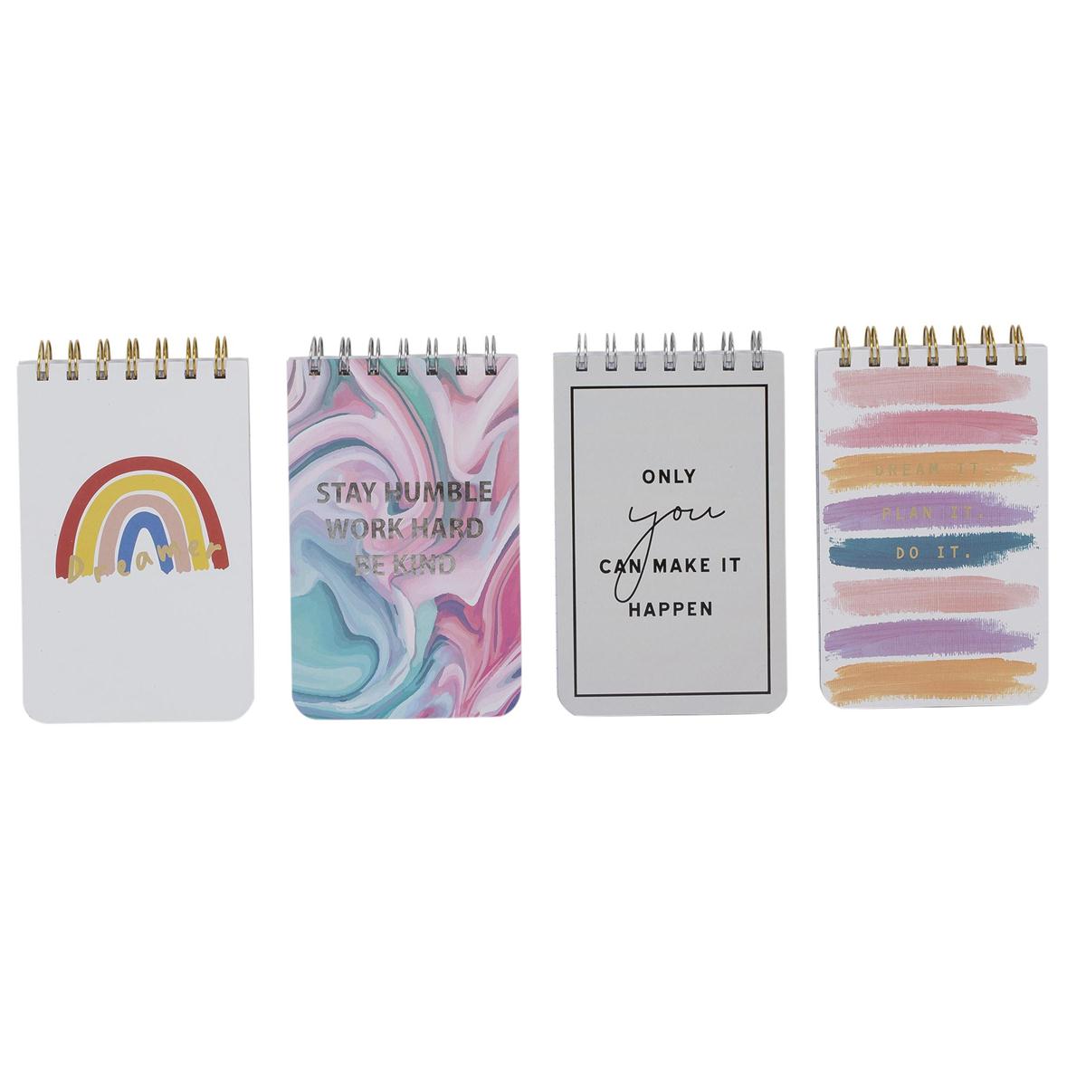 Print & Foil Top Spiral Notebook 10x15.6cm,100s,70g, hard cover