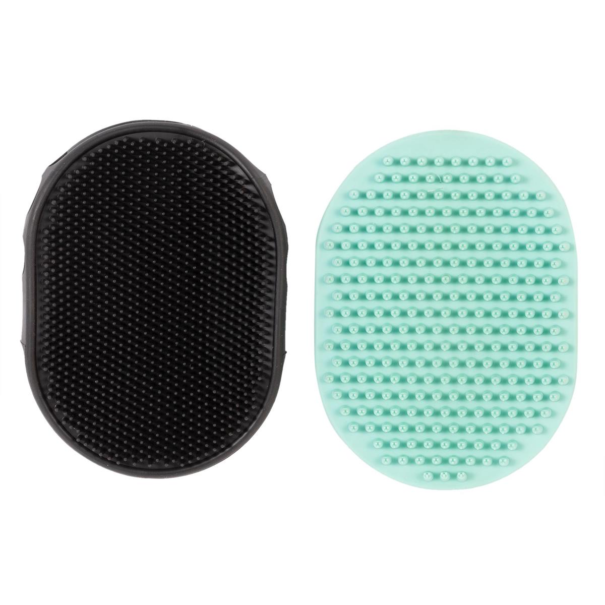 PAWS Fur Conditioning Glove, 2/s, wrap card, grey, teal