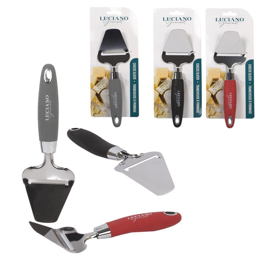 L.Gourmet 9.5" Soft Cheese Slicer, Stainless Steel, 3 col., t.o.c.(CP)