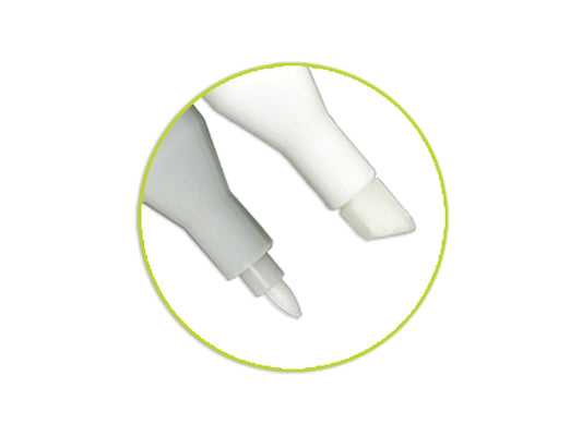 Color Factory: Water-Based Colorless Blender Twin Marker Fine+Broad 2pc