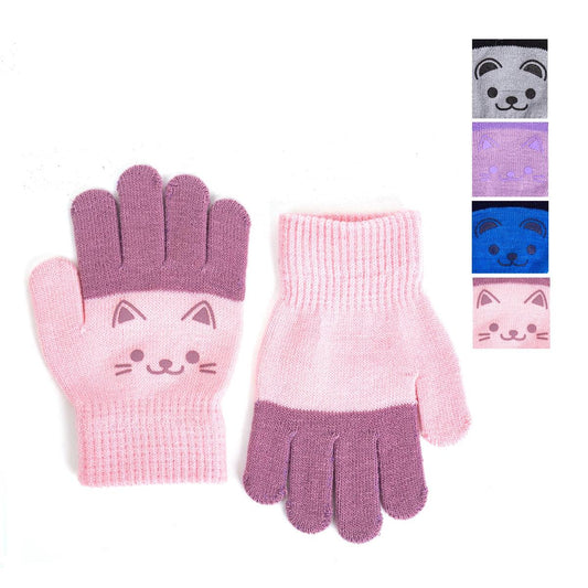 Nordic T. Kids Two-Tone Magic Glove, 4 asst, header card