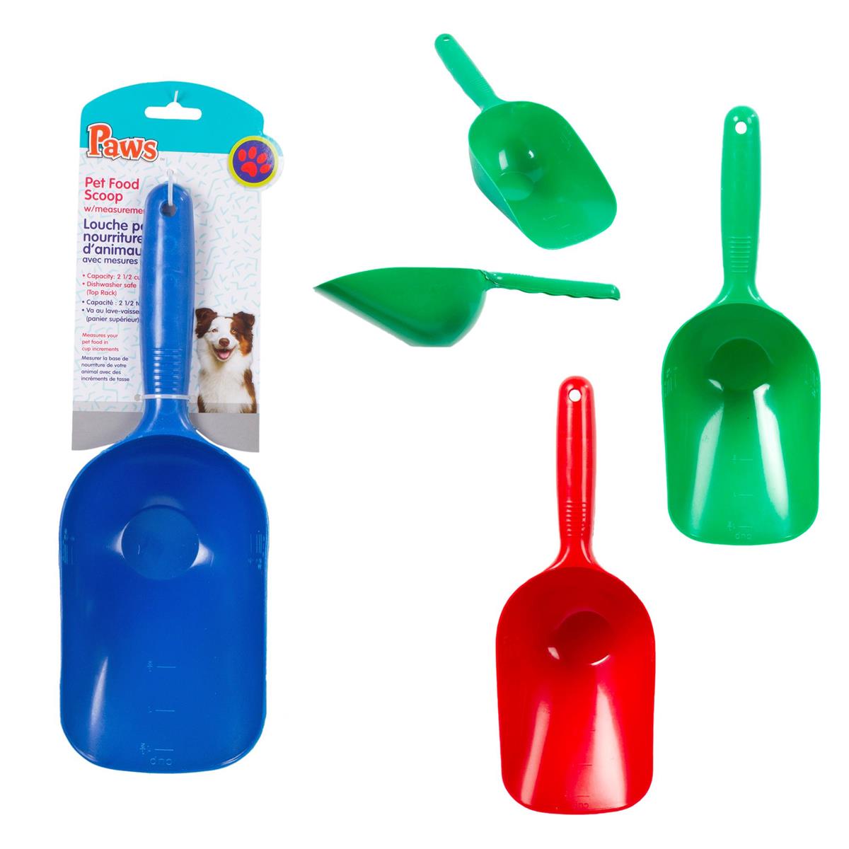 Pet Food Scoop (2.5-Cup) - 1pc - Heavy Duty Measuring Tool