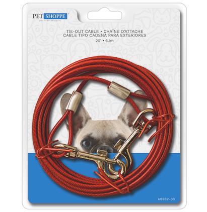 TIE-OUT CABLE - 20'