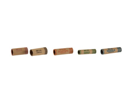 N.F.S PAPER ASSORTED COIN ROLLERS 36/PK