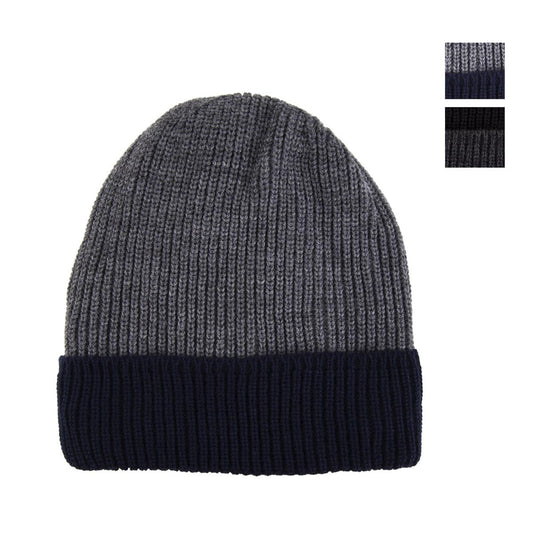 Nordic T. Col. Block Knit Beanie,Mens