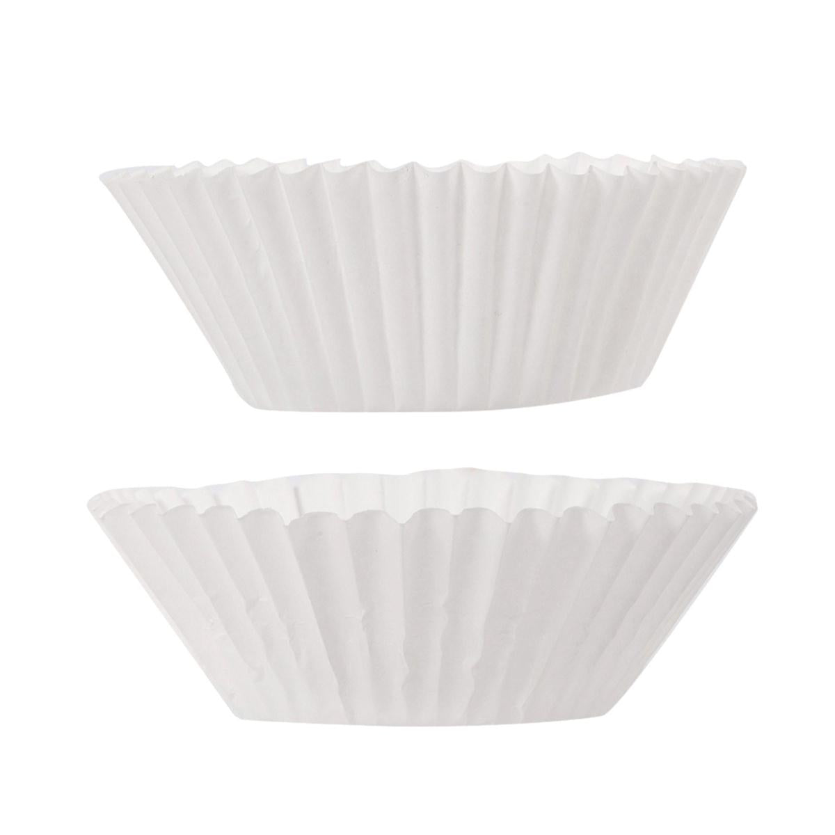 Luciano 50-pc Baking Cups, 2" Dia.,  Paper, White col., pbh