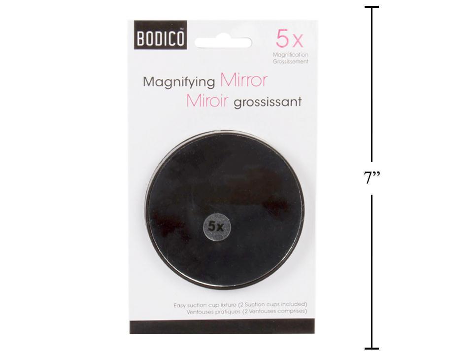Bodico 5 x Magnifying Mirror w/ Suction Cup, t.o.c(HZ)