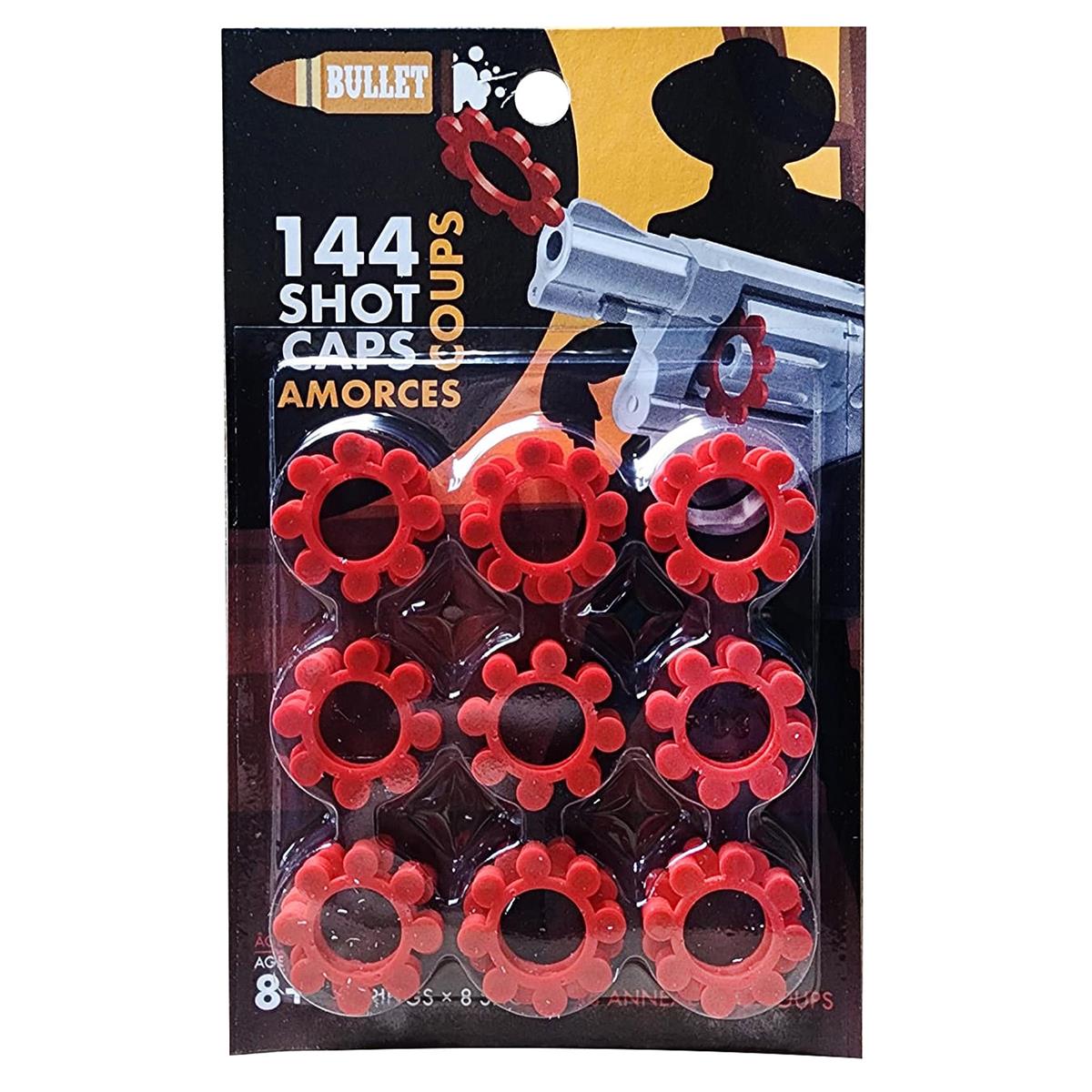 8-shot Ring Caps, 18 Rings/card,b/c Total:144-shot Ring Caps