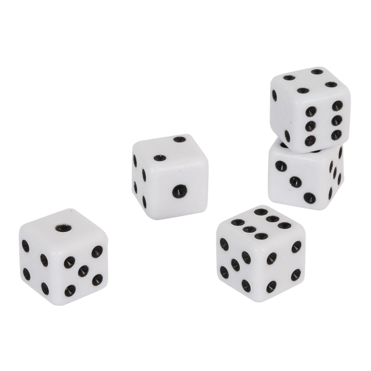 U-Game Zone 6-pc Square Dice Set, b/c