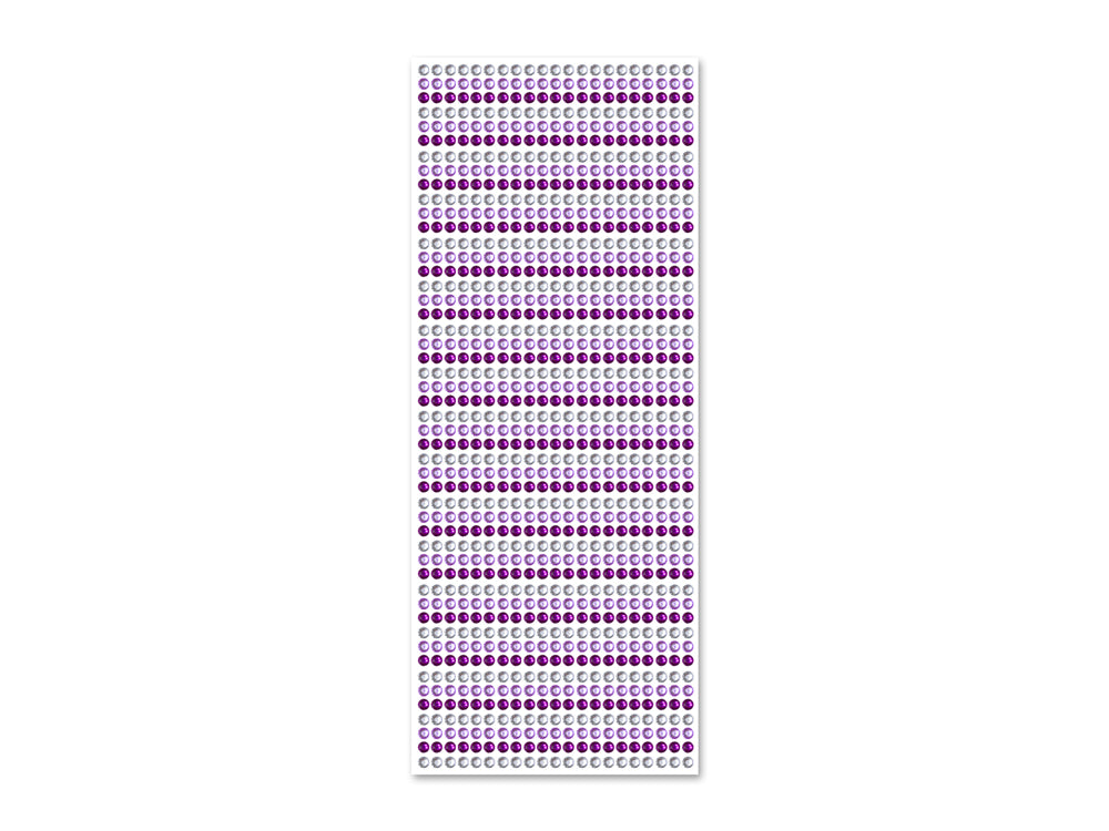 Paper Craft Sticker: 4mm Gem Lines 1029pc Value-Pack D) Viola