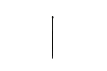 PRECISION ACOUSTICS BLACK CABLE TIES 150MM 75/PK