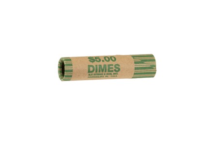 N.F.S PAPER $0.10 COIN ROLLERS 36/PK