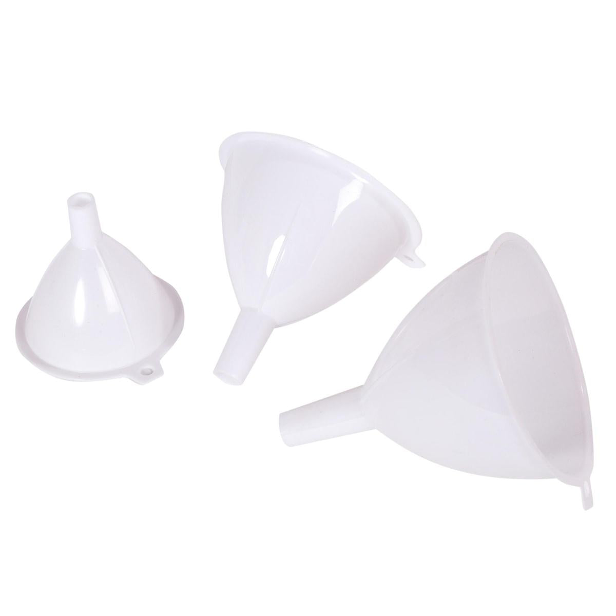 l. Gourmet set/3 Plastic Funnels t.o.c (=#80097-HC) (CS)