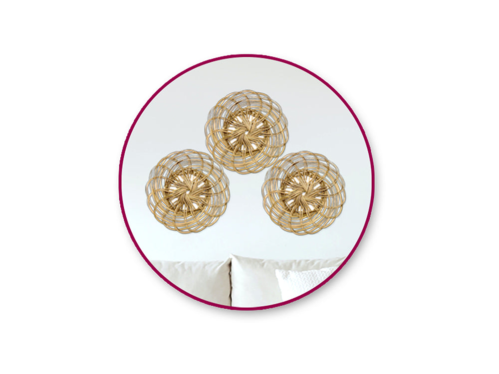 Coco Rib Basket: 10" Tray