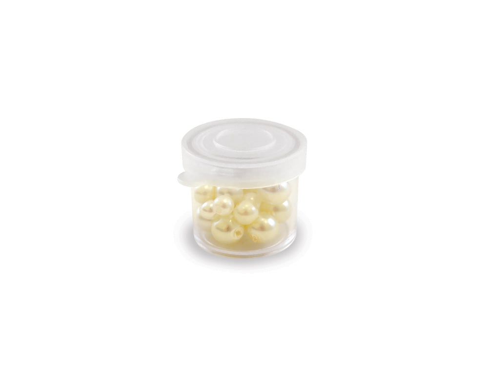 Craft/Bead Storage: 10ml (0.35 fl oz) Craft Storage Cups w/Lids x8