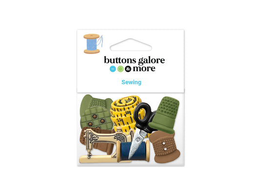 Buttons Galore & More: Craft & Sewing Novelty Buttons Assorted - Sewing