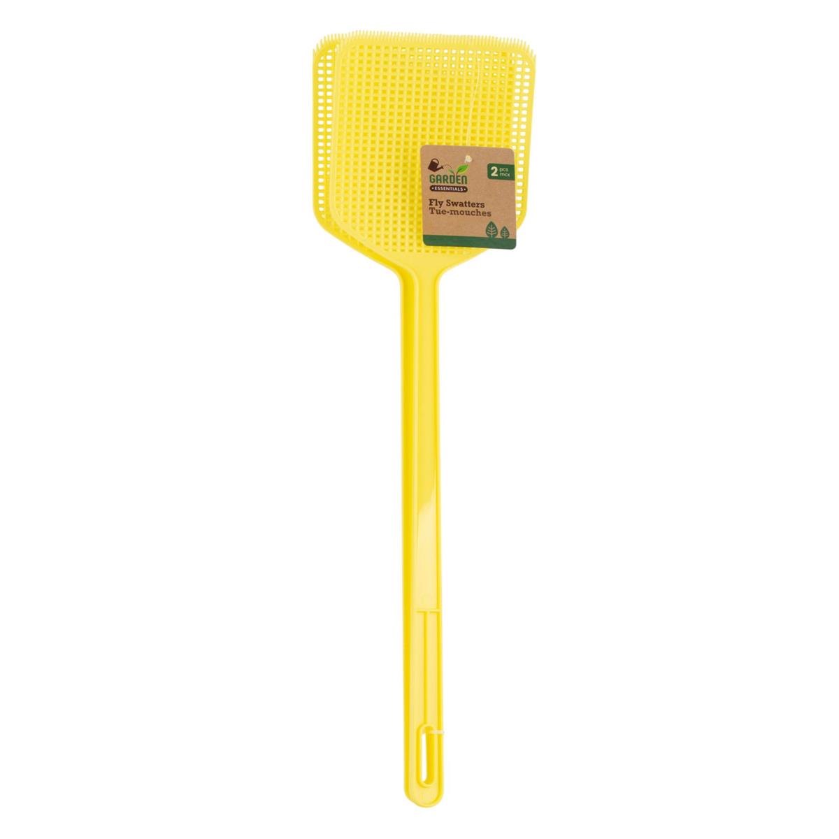 Garden E. 2pk 17.5" Plastic Fly Swatter, Hangtag