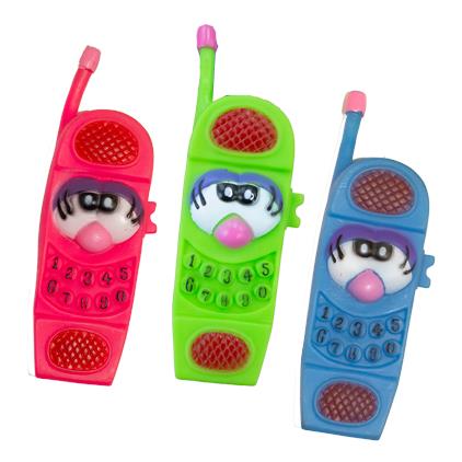 CELL PHONE SQUEAKY PET TOY-AST 15x5.5x3cm