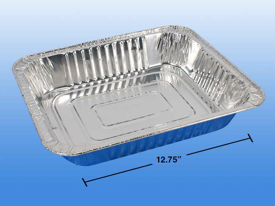SiG.Kit  Foil Rectangle Roasting  Pan, 12.75"x10.5"x2.5"(TE73090)