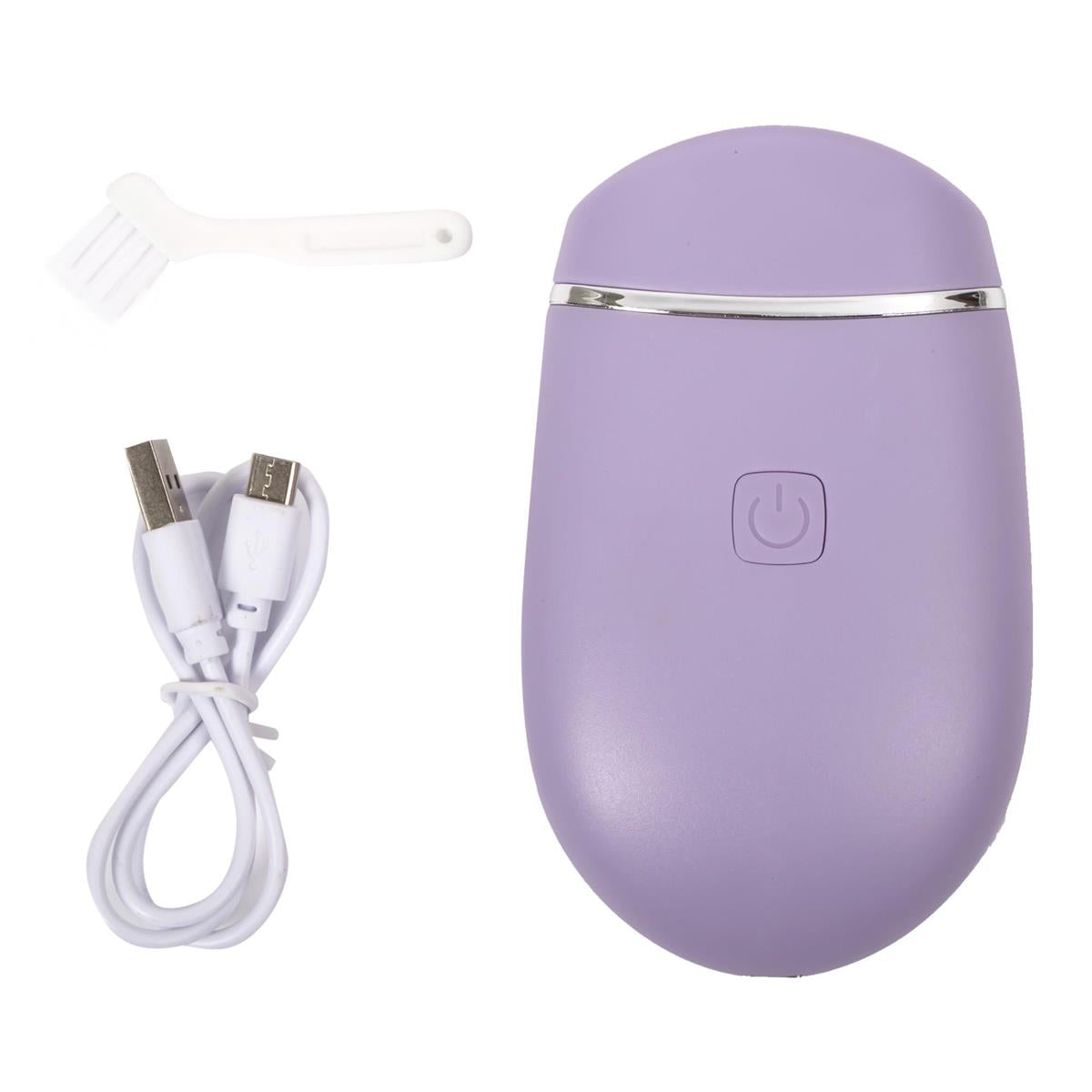 Bodico,USB Shaver,12x8x4cm,1-speed purple,rechargeable, dbl blister