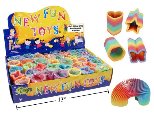 45mm Mini Rainbow Magic Spring 4 Shapes,  polybag, 36/dsp