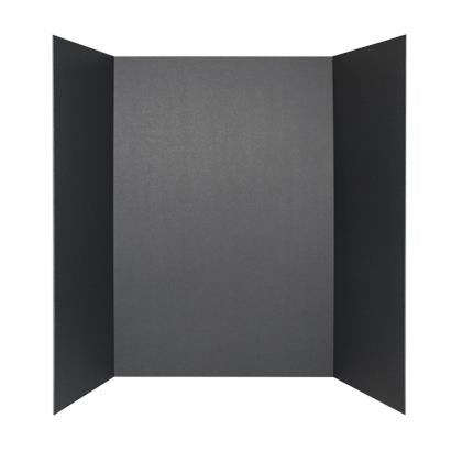 DISPLAY BOARD - 48"X36" BLACK 18CT