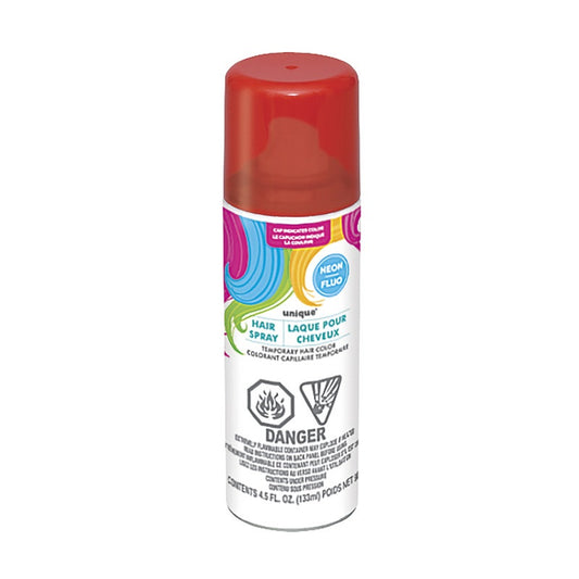 Red Neon Hair Spray  4.5 fl oz