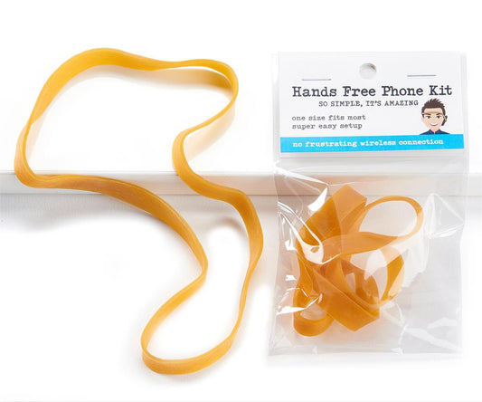 Rub.Band Hd.Free Cellphone Kit, 24pcs/dsp, L:9.25"