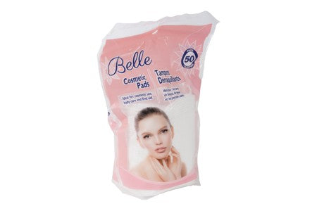 BELLE COSMETIC PADS 8CM 50/PK
