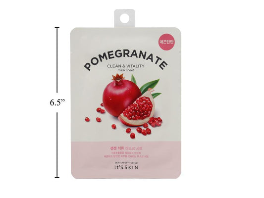 ITS SKIN,Sheet Mask, Pomegranate