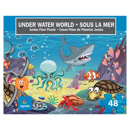 *48pc JumboFloor Puzzle-Under Water World