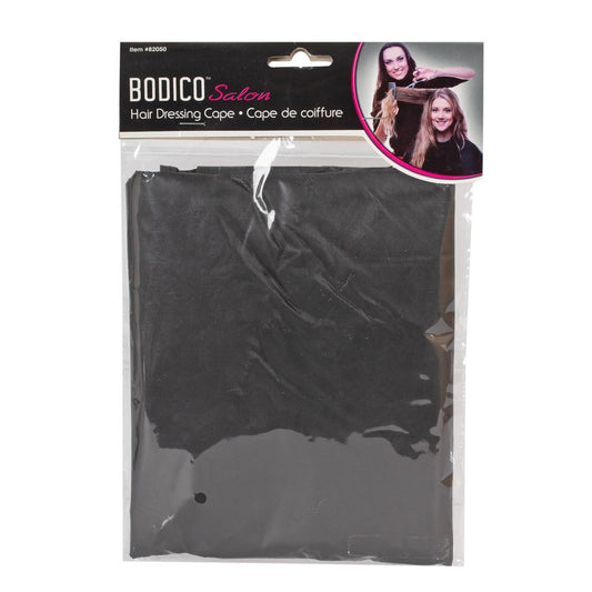 Bodico, Deluxe Hairdressing Cape, 140x90cm, Black, pbh