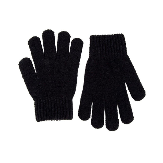 Nordic T. Chenile Knit Glove, Ladies, black, ht