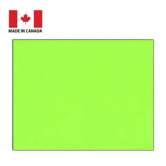 22x28" Bristol Board, Fluorescent Green