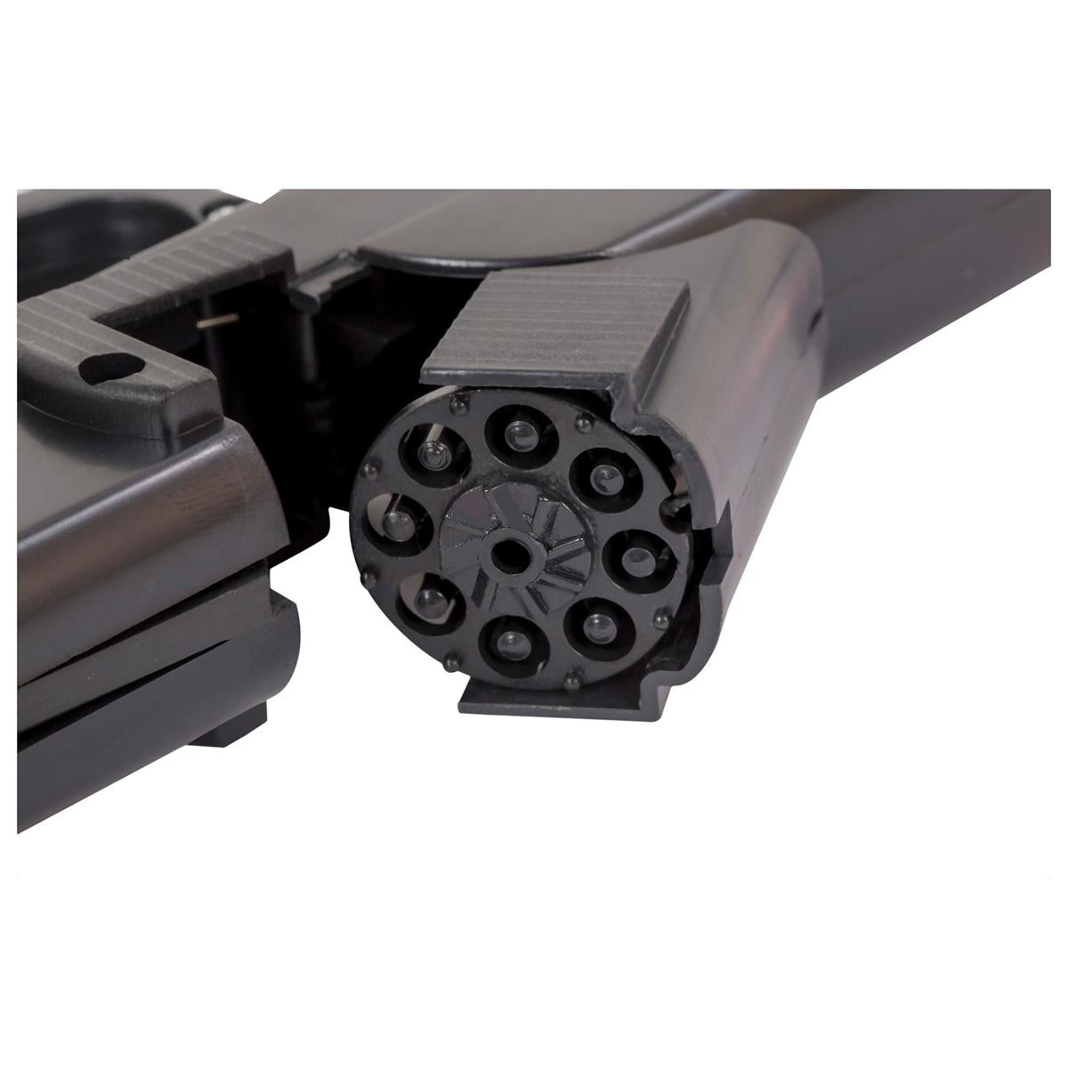 Super 8-shot Cap Gun, Black,  b/c