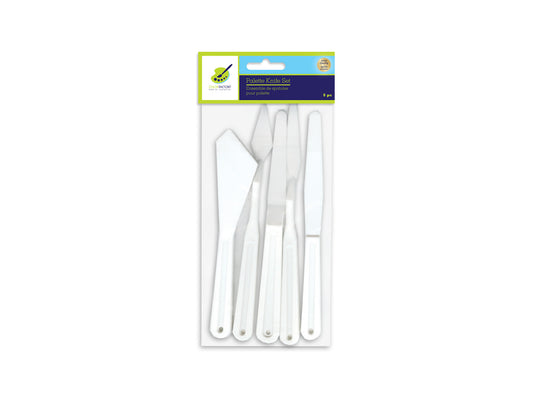 Color Factory Tool: Palette Knife Set x5 Plastic