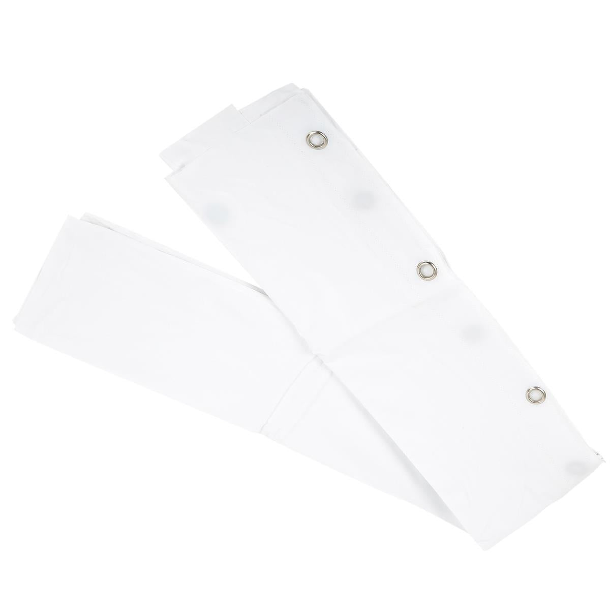 Bodico 70x72"Vinyl Shower Curtain white, 80gm, pvc