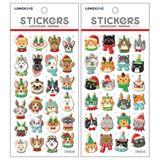 S.Secrets Xmas Pop-Up Stickers, 2/s,  pbh