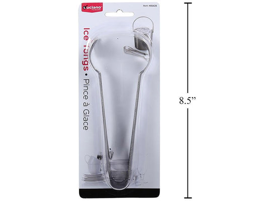 Luciano  6.25" Ice Tongs,  b/c