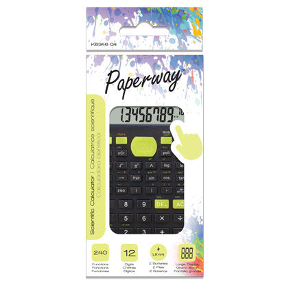 SCIENTIFIC CALCULATOR-240 FOUNCTIONS-14x.7x7.5x1.3
