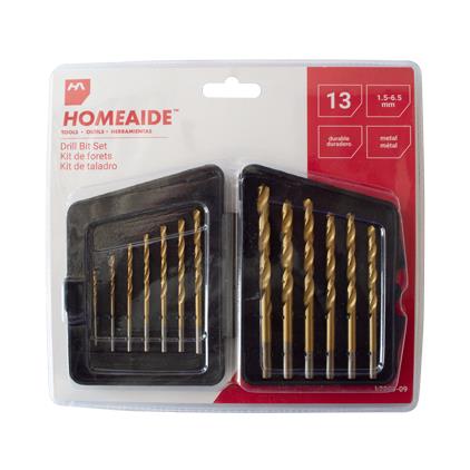 13PCS DRILL BIT SET 1.5-6.5MM