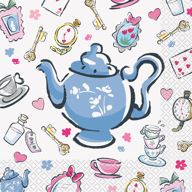 Disney Alice in Wonderland Luncheon Napkins  16ct