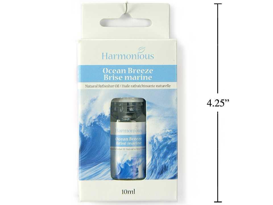 10ml Natural Refresher Oil, Sea Breeze Fragrance header sleeve