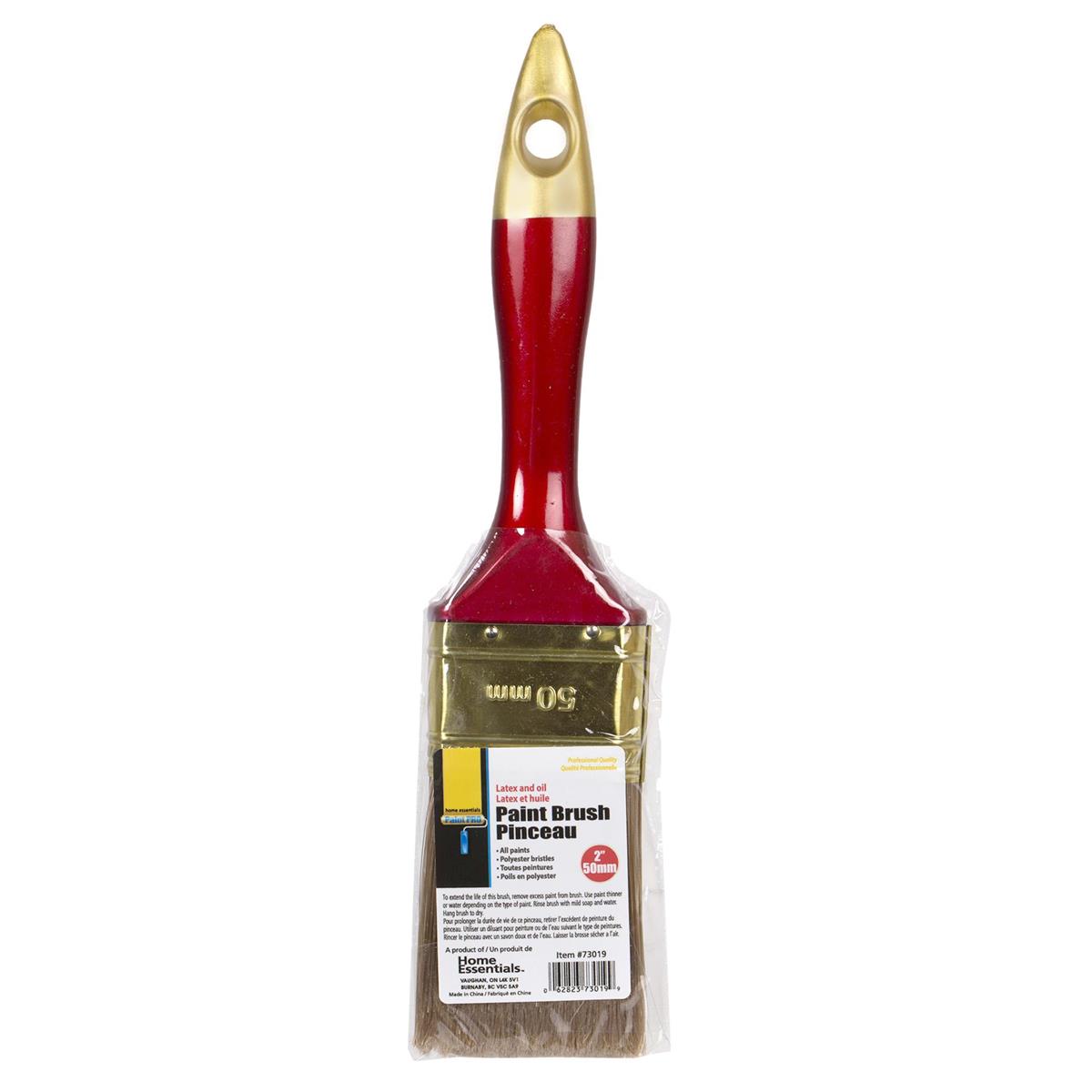 H.E. Paint Pro, 2" Paintbrush, vinyl bag w/ label