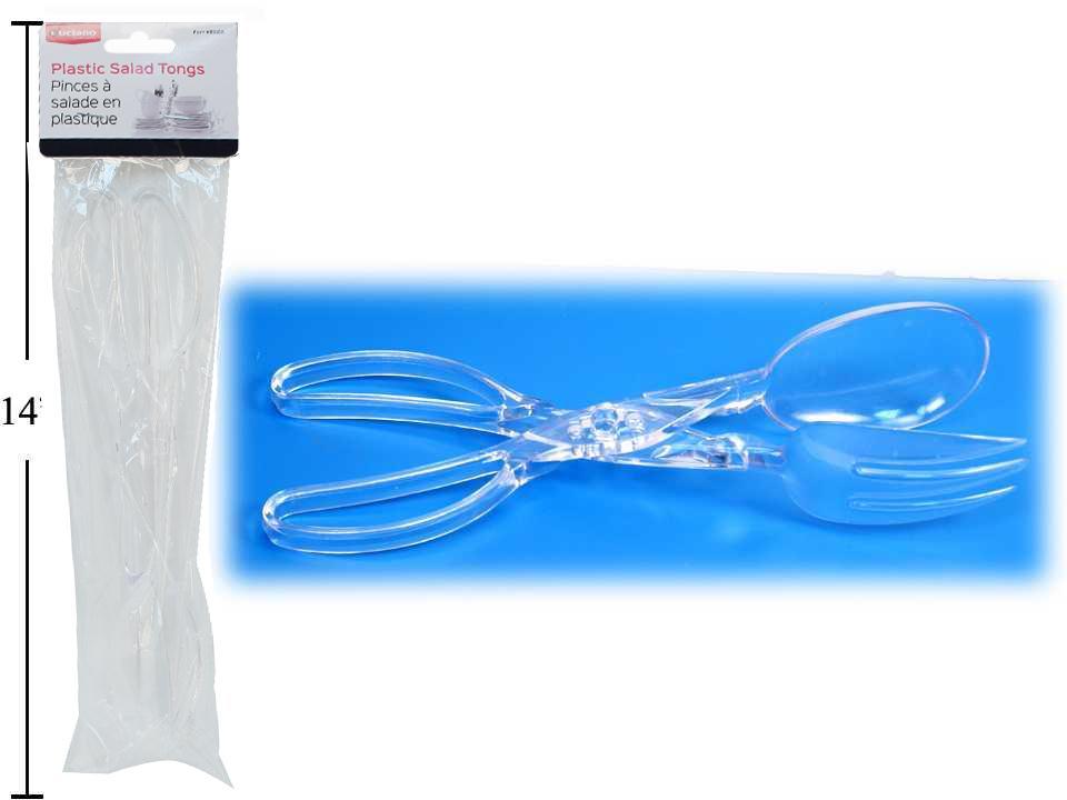 Luciano  Plastic Salad Tongs, pbh