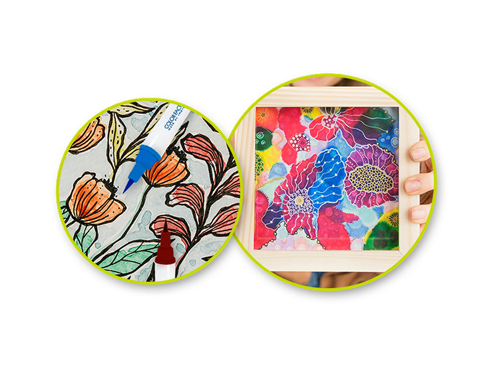 Color Factory: Water Based Paint Brush Marker 1.8g G) Purple